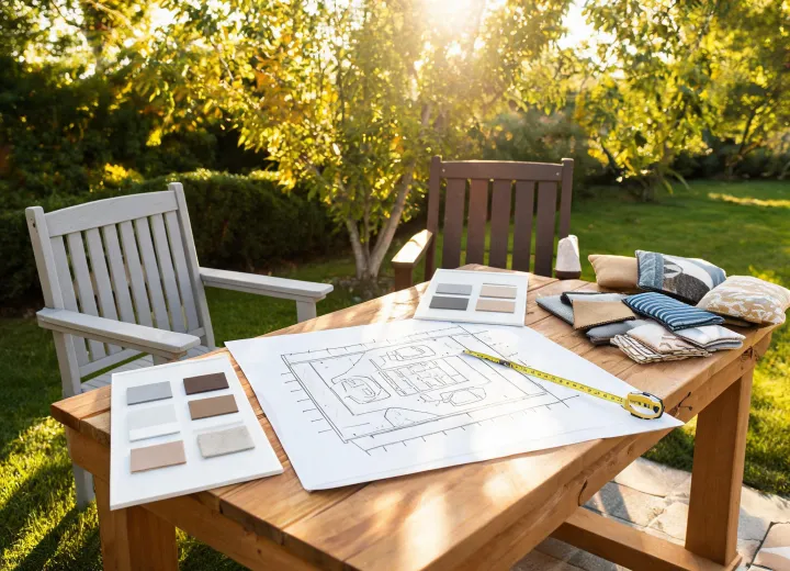 Polywood patio furniture planning samples